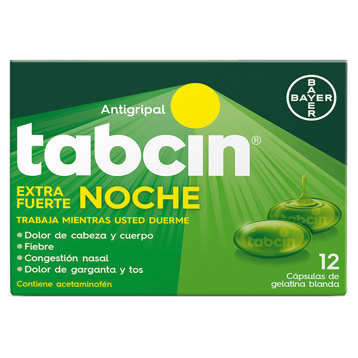 Tabcin® Extra Fuerte Noche 